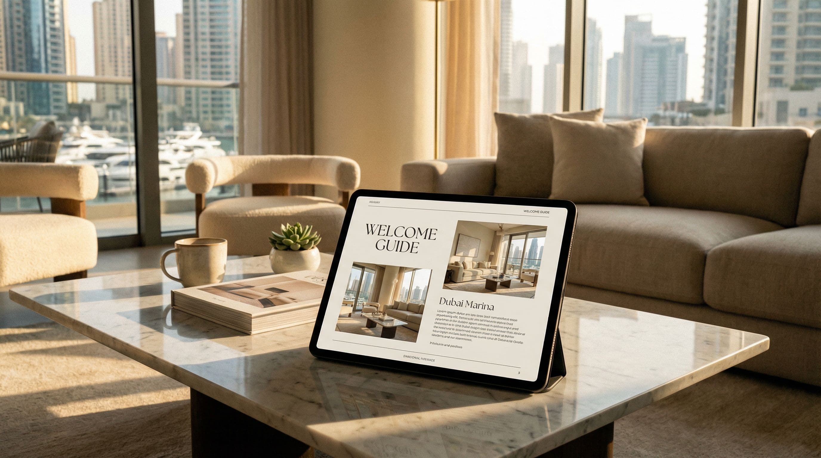 How to Create the Perfect Welcome Guide for Your Dubai Holiday Home